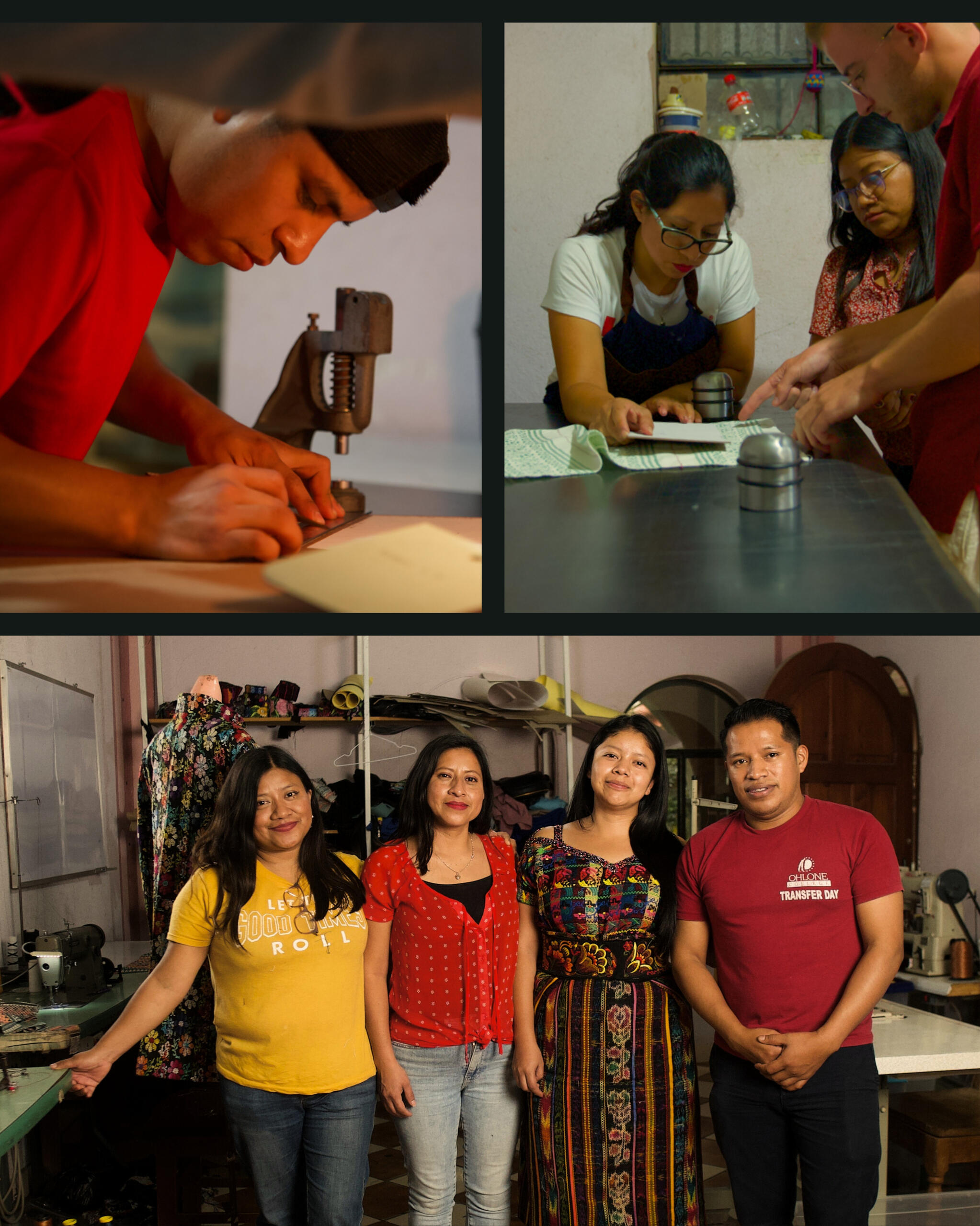 artisans atelier cuir Guatemala Qetzaly artisans cuir Qetzaly